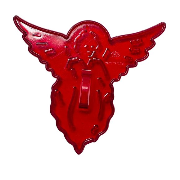 Vintage Red Nativity Angel Cookie Cutter Made In USA By HRM - Picture 2 of 6